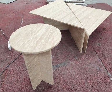 travertine furniture