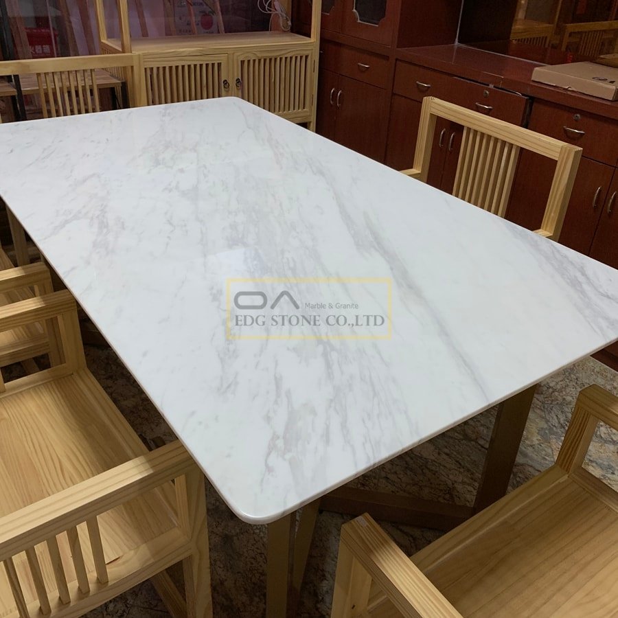 custom marble dining table